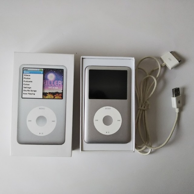 iPod classic 160GB シルバー - ポータブルプレーヤー