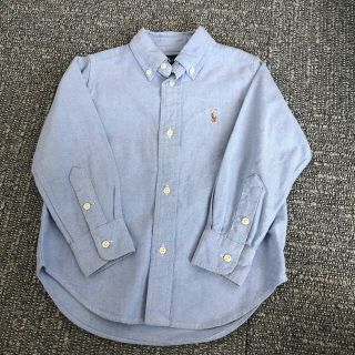 ポロラルフローレン(POLO RALPH LAUREN)のRALPH LAUREN ボタンダウン長袖シャツ　3T/100サイズ(ブラウス)