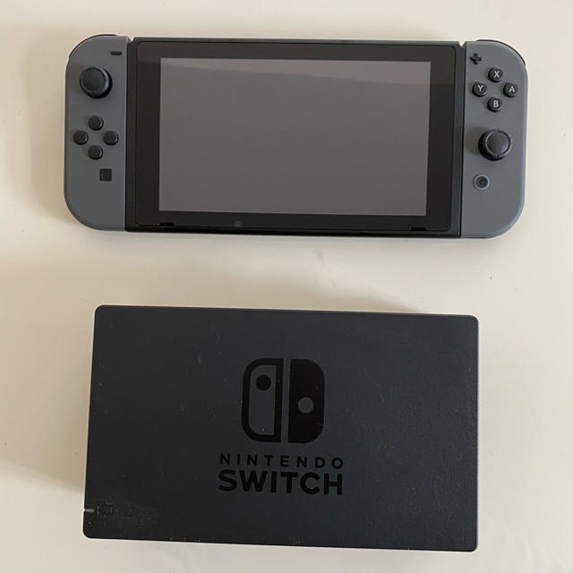 エンタメ/ホビーNintendo Switch Joy-Con(L)/(R)グレー