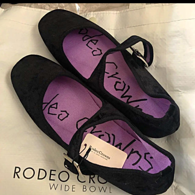 RODEO CROWNS(ロデオクラウンズ)のRODEO CROWNS バレエシューズ レディースの靴/シューズ(バレエシューズ)の商品写真