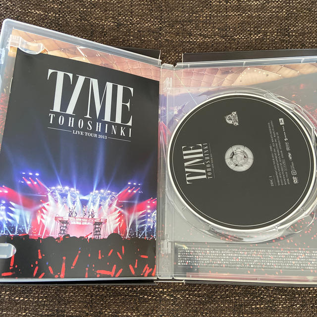 東方神起(トウホウシンキ)の“初回限定盤3枚組DVD”東方神起 LIVE TOUR 2013~TIME~ エンタメ/ホビーのDVD/ブルーレイ(ミュージック)の商品写真