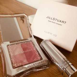 ジルスチュアート(JILLSTUART)のJILL STUART レイヤーブラッシュコンパクト01チークカラー4.2g(チーク/フェイスブラシ)