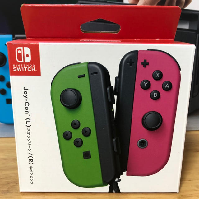 Nintendo - Nintendo Switch Joy-Con (L) ネオンブルー/ (R) の通販 by shop ｜ニンテンドースイッチならラクマ Switch 低価人気