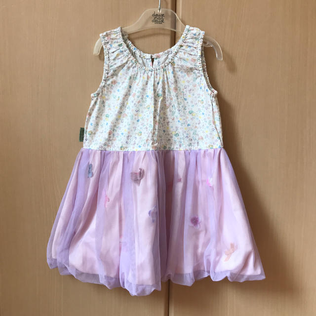 サンリオ(サンリオ)のパンパンチュチュ  サンリオワンピ キッズ/ベビー/マタニティのキッズ服女の子用(90cm~)(ワンピース)の商品写真