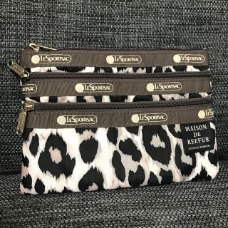 レスポートサック(LeSportsac)の新品未使用 レスポートサック 3zip cosmetic ポーチ(ポーチ)