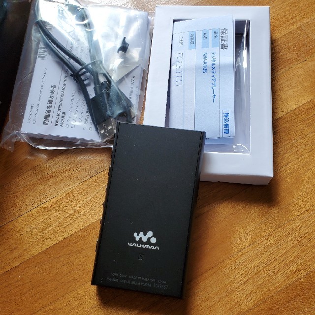 SONY ソニー DAP NW-A105 16GB ブラック 黒