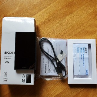 ウォークマン(WALKMAN)のSONY ソニー DAP NW-A105 16GB ブラック 黒(ポータブルプレーヤー)