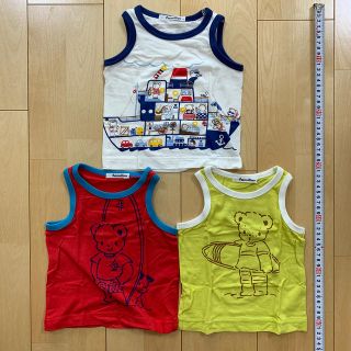 ファミリア(familiar)のベビー服 ファミリア ８０サイズ  3着セット(Ｔシャツ)