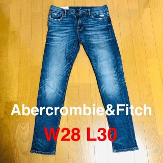 アバクロンビーアンドフィッチ(Abercrombie&Fitch)のアバクロ【W28 L30】美品 デニム ジーンズ ジーパン(デニム/ジーンズ)