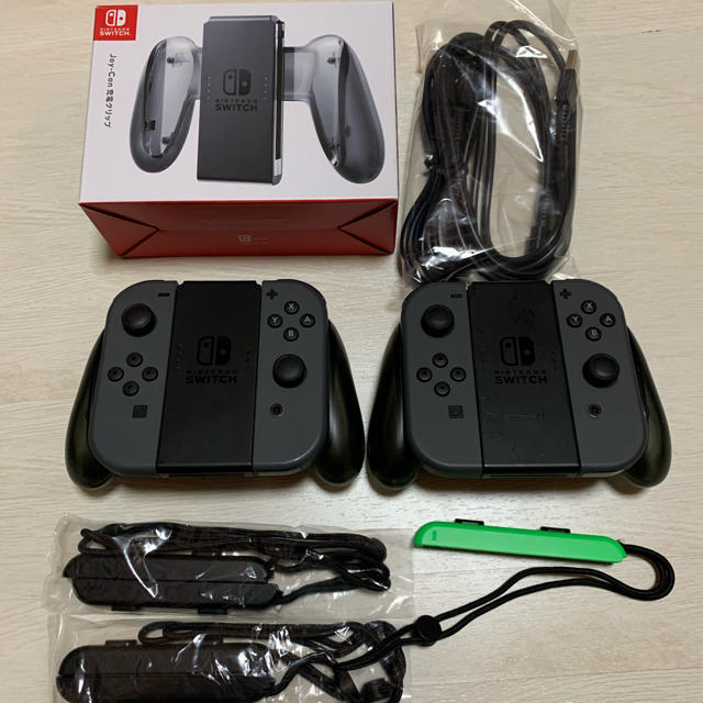 ジョイコン Joy-Con Nintendo Switch グレー家庭用ゲーム機本体