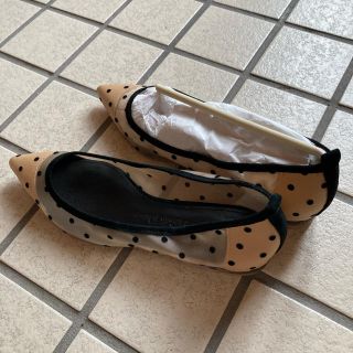 ツルバイマリコオイカワ　ドットパンプス　新品