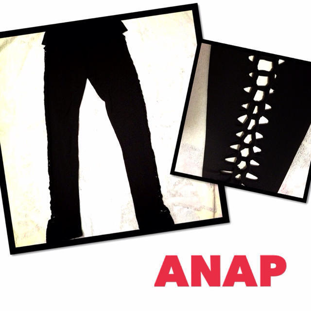 ANAP(アナップ)の【値下げ♡】ANAP✟スピンドルレギンス レディースのレッグウェア(レギンス/スパッツ)の商品写真