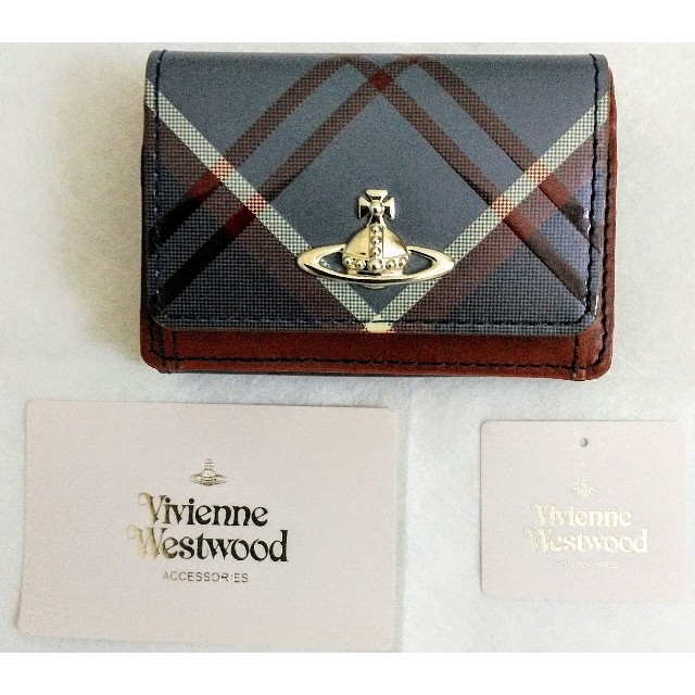 新品未使用タグ付　Vivienne Westwood 三つ折り札入れ財布