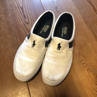 ポロラルフローレン(POLO RALPH LAUREN)のラルフローレン　スニーカー　スリッポン　26センチ(スニーカー)