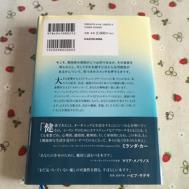 ＨＥＡＬ癒しの力 自己治癒力の秘密 エンタメ/ホビーの本(人文/社会)の商品写真