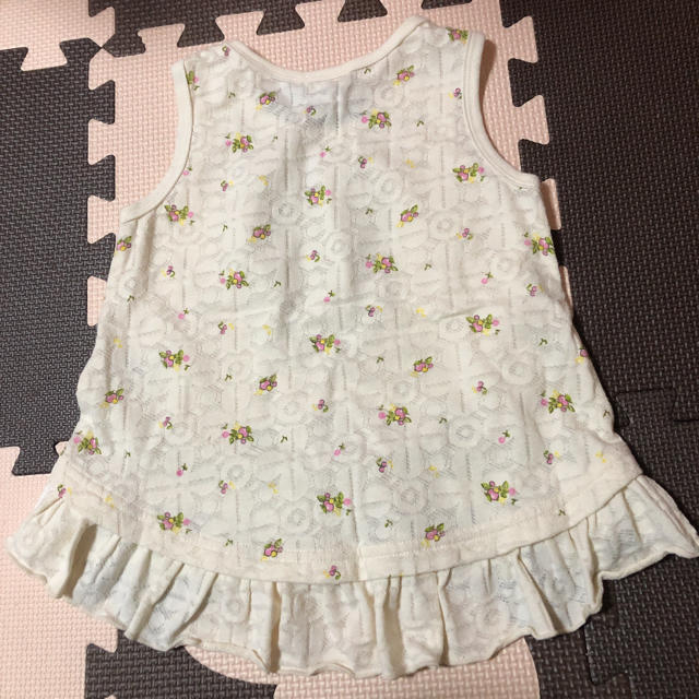 Seraph(セラフ)のセラフ  ノースリーブ  トップス キッズ/ベビー/マタニティのキッズ服女の子用(90cm~)(Tシャツ/カットソー)の商品写真