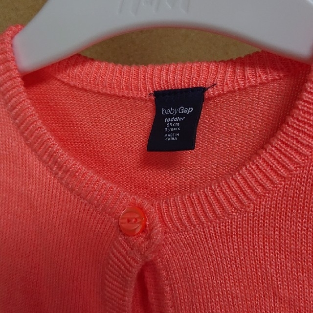 babyGAP(ベビーギャップ)のbabyGAP カーディガン 95㎝ キッズ/ベビー/マタニティのキッズ服女の子用(90cm~)(カーディガン)の商品写真