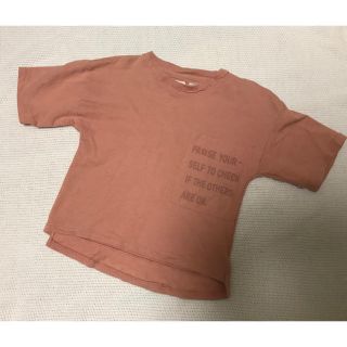 ザラキッズ(ZARA KIDS)のモフ♡猫様専用　ZARA boy ピンクの半袖Tシャツ　90 95 100(Tシャツ/カットソー)