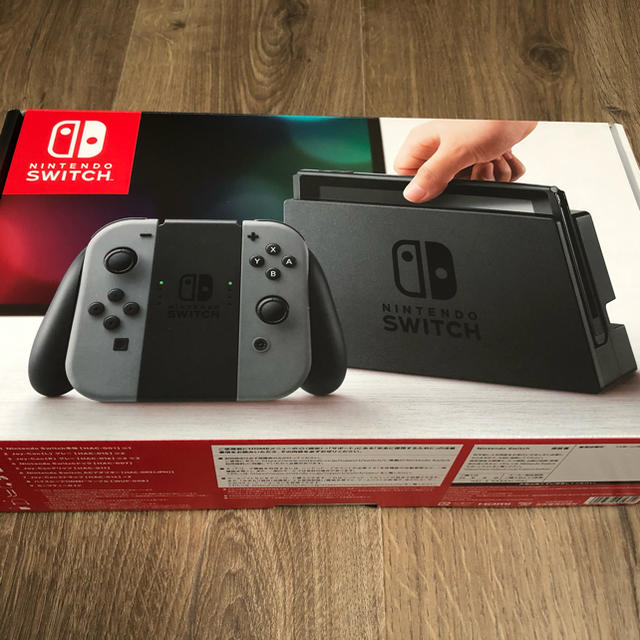 Nintendo Switch JOY-CON グレー 本体  HAC-S-KA