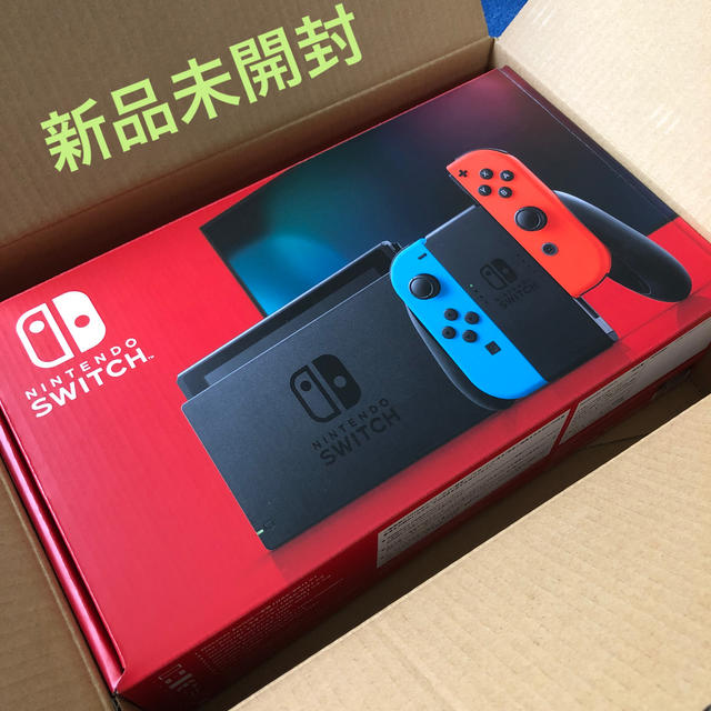 【新品未開封】Nintendo Switch ネオンブルー/ネオンレッド 新型エンタメホビー