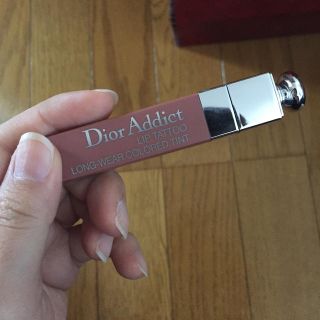 ディオール(Dior)のDior アディクト リップ ティント 421 ナチュラルベージュ ディオール (口紅)