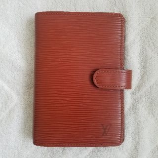 ルイヴィトン(LOUIS VUITTON)のルイヴィトン　システム手帳カバー(ブラウン)(その他)