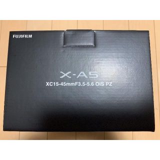 フジフイルム(富士フイルム)の【新品未使用未開封】フジフイルム小型一眼カメラ X-A5LK-BW ブラウン(ミラーレス一眼)