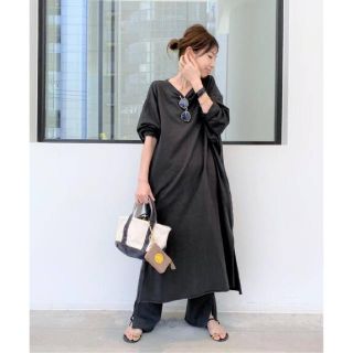 アパルトモンドゥーズィエムクラス(L'Appartement DEUXIEME CLASSE)のL'Appartement アパルトモン　PRINTED LONG DRESS(ロングワンピース/マキシワンピース)