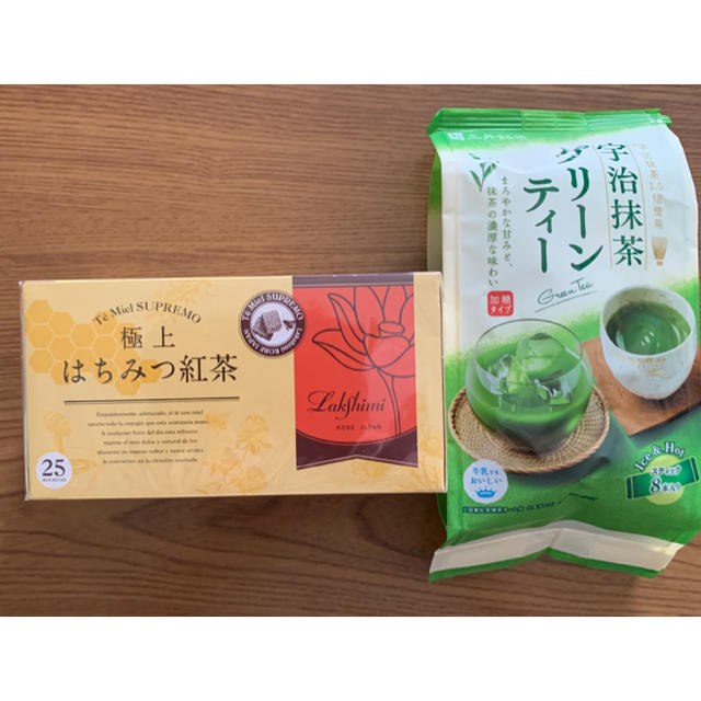 紅茶と抹茶 食品/飲料/酒の飲料(茶)の商品写真