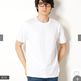 ナノユニバース(nano・universe)の新品！nano universe クルーネックTシャツ(Tシャツ/カットソー(半袖/袖なし))