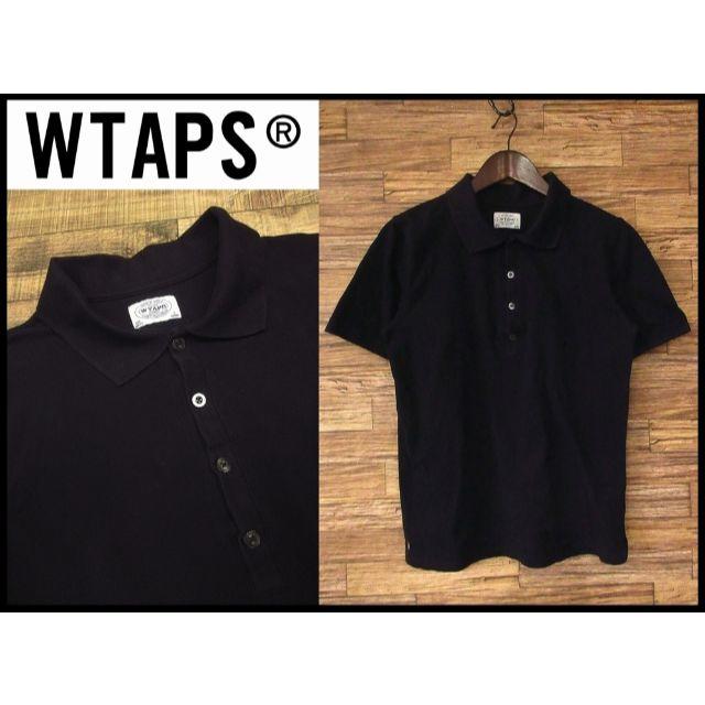 W)taps(ダブルタップス)のダブルタップス 11SS WHO DARES WINS 半袖 ポロシャツ 黒 S メンズのトップス(ポロシャツ)の商品写真