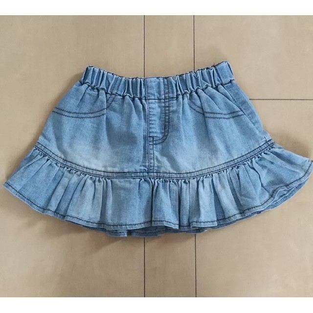 Skip Land(スキップランド)のミニスカート 100 キッズ/ベビー/マタニティのキッズ服女の子用(90cm~)(スカート)の商品写真