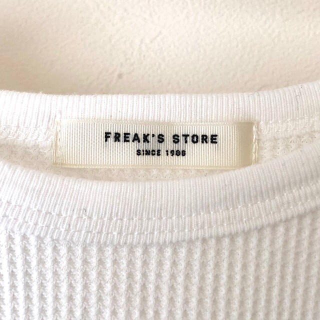 FREAK'S STORE(フリークスストア)のFREAK’S STORE ワッフルロングスリーブTシャツ レディースのトップス(Tシャツ(長袖/七分))の商品写真