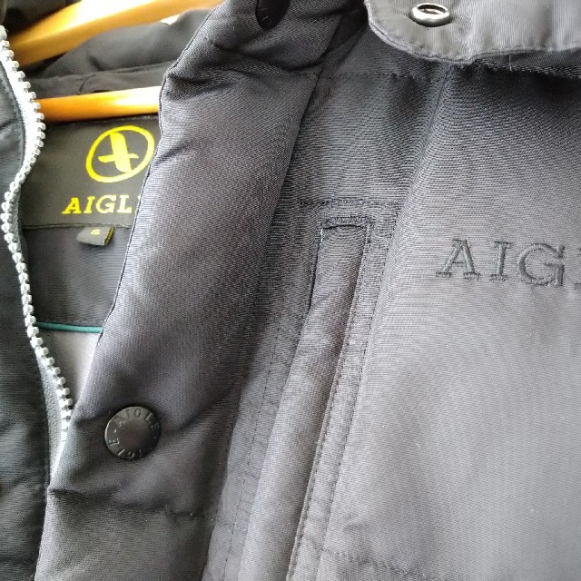 AIGLE(エーグル)の【まめたぬき様専用】AIGLE  レトロダウンジャケット ブラック メンズのジャケット/アウター(ダウンジャケット)の商品写真