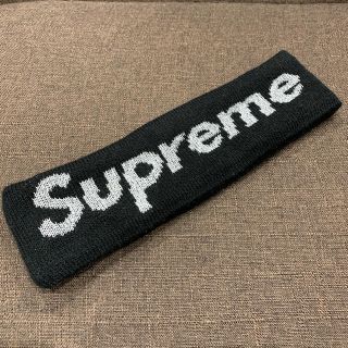 シュプリーム(Supreme)のsupreme ヘアバンド　黒　ブラック(その他)