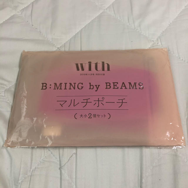 B:MING LIFE STORE by BEAMS(ビーミング ライフストア バイ ビームス)のB:MING by BEAMS マルチベロアポーチ レディースのファッション小物(ポーチ)の商品写真