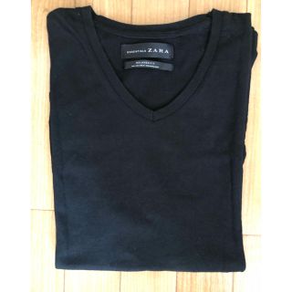 ザラ(ZARA)のZARA黒無地シャツ(シャツ)