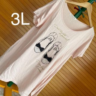 大きいサイズ　Tシャツ(Tシャツ/カットソー(半袖/袖なし))