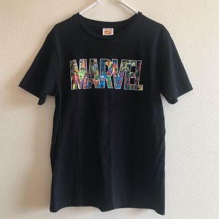 マーベル(MARVEL)のMARVEL Tシャツ 黒 アメコミ 可愛い (Tシャツ(半袖/袖なし))