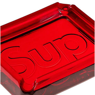 シュプリーム(Supreme)のSupreme Debossed glass ashtray  Red(灰皿)