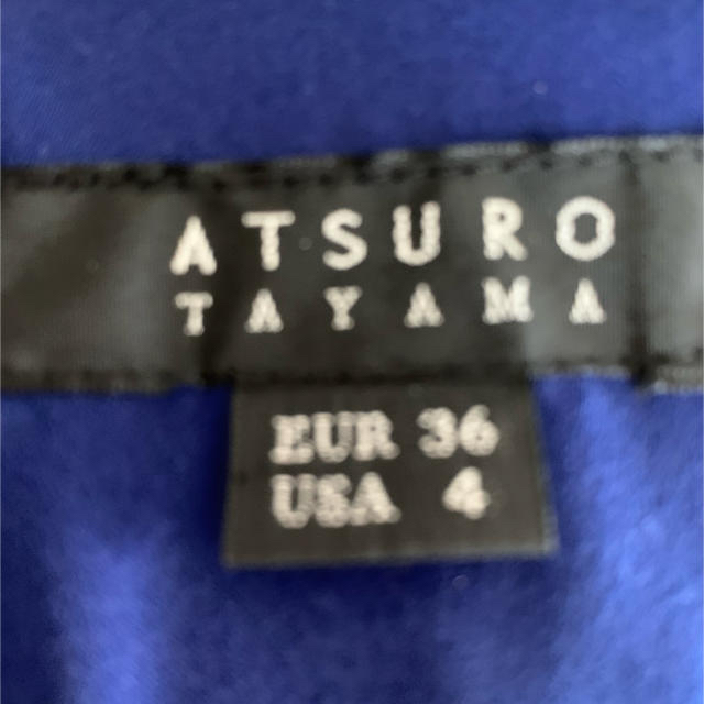ATSURO TAYAMA(アツロウタヤマ)のATSURO TAYAMA ワンピース レディースのワンピース(ひざ丈ワンピース)の商品写真