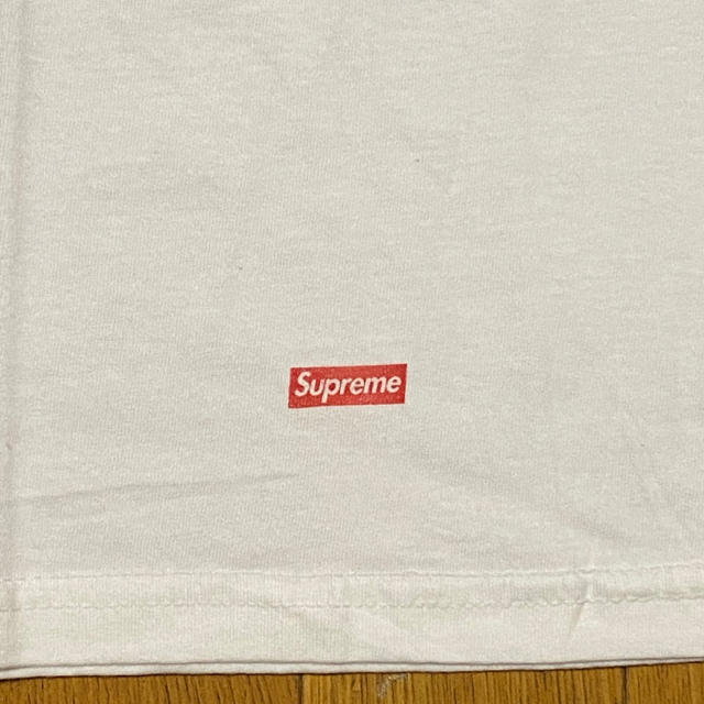 Supreme(シュプリーム)のSUPREME HANES TAGLESS TEES 白1枚 メンズのトップス(Tシャツ/カットソー(半袖/袖なし))の商品写真