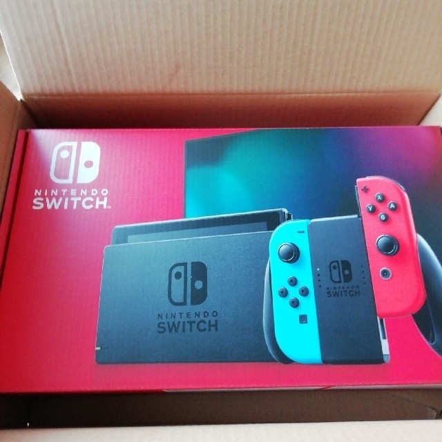 ニンテンドー　スイッチ　switch　(L) ネオンブルー/(R) ネオ