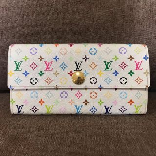 ルイヴィトン(LOUIS VUITTON)のLOUIS VUITTON モノグラム マルチカラー ポルトフォイユ サラ(財布)