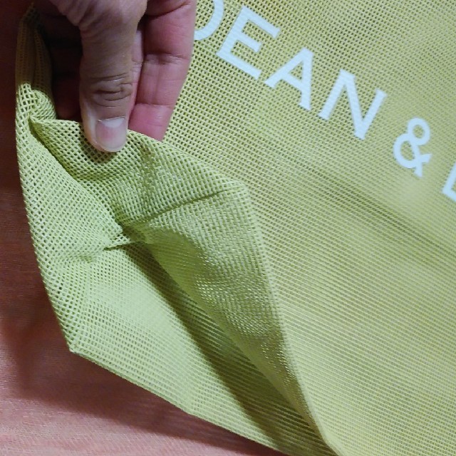 DEAN & DELUCA(ディーンアンドデルーカ)のDEAN&DELUCA メッシュトートバッググリーン レディースのバッグ(トートバッグ)の商品写真