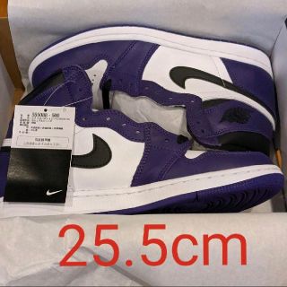 ナイキ(NIKE)のNIKE AIR JORDAN 1 RETRO  PURPLE(スニーカー)