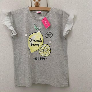 ピンクラテ(PINK-latte)のご専用　新品　ピンクラテ ライトグレー半袖Tシャツ　XS 150(Tシャツ/カットソー)