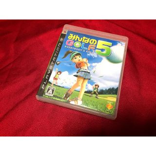 プレイステーション3(PlayStation3)のみんなのGOLF 5 ps3版(家庭用ゲームソフト)