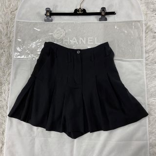 シャネル(CHANEL)のCHANEL シャネル プリーツスカート キュロット パンツ(キュロット)