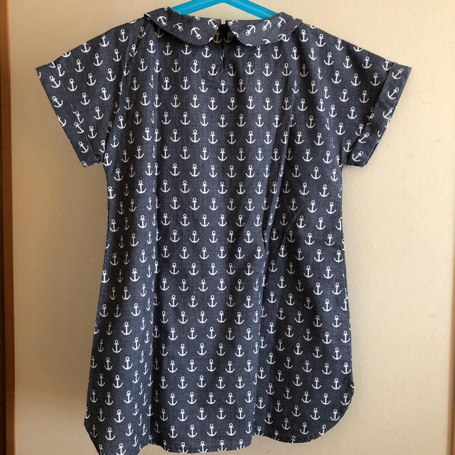 HELLY HANSEN(ヘリーハンセン)のHH チュニックブラウス 110cm キッズ/ベビー/マタニティのキッズ服女の子用(90cm~)(Tシャツ/カットソー)の商品写真